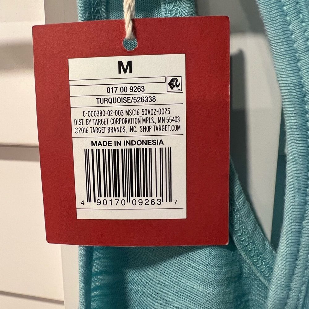 Turquoise Tank Top